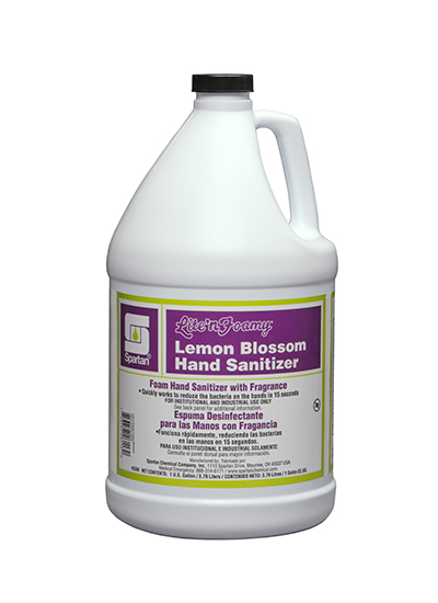 Spartan Hand Sanitizer Lite'n Foamy Lemon Blossom - Impact Cleaning