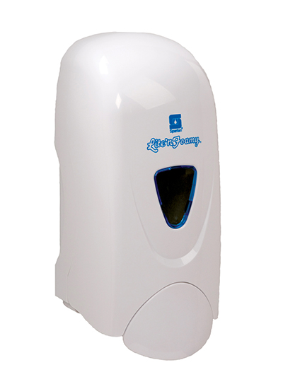 Spartan Lite'n Foamy (Foam) Soap Dispenser 33 oz. - White